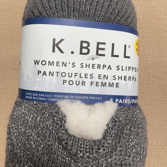 K. Bell women’s Sherpa Slipper - Picture 4 of 4